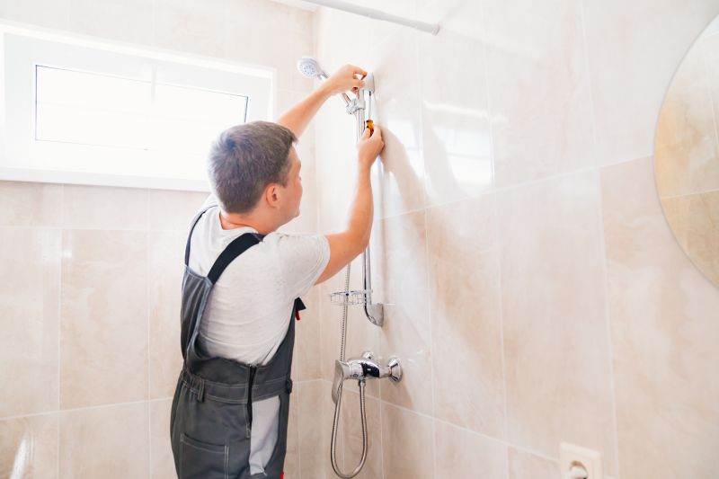 Rainfall Showerhead Installation